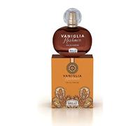 Helan, Vaniglia Kashmir, Perfume Mujer, Eau de Parfum para la Piel del Cuerpo - Suave Fragancia de Madera de Sándalo y Vetiver de Haití - 50 ml - Made in Italy