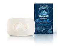 Helan, Vetiver & Rum, Jabon de Manos Sólido para Manos y Cuerpo, Limpieza Suave para la Piel - Barra de Jabon Corporal Perfumada y Delicada, con Aceite de Almendras Dulces, 100 gr - Made in Italy