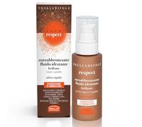 Helan, Vogliadisole Respect - Autobronceador Intensificador del Bronceado para Cuerpo y Piernas, Crema Bronceadora Fluida Perfumada con Vitamina E, Inositol y Árbol Casto, 100 ml