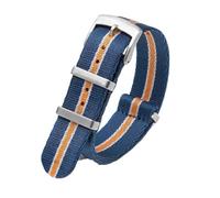 HELBAY Men's Braided Nylon Watch Straps, 20/22mm, Casual and Simple, Suitable for Everyday Life,20 mm