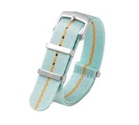 HELBAY Men's Braided Nylon Watch Straps, 20/22mm, Casual and Simple, Suitable for Everyday Life,20 mm