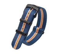 HELBAY Men's Braided Nylon Watch Straps, 20/22mm, Casual and Simple, Suitable for Everyday Life,22 mm