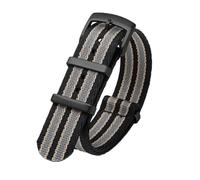 HELBAY Men's Braided Nylon Watch Straps, 20/22mm, Casual and Simple, Suitable for Everyday Life,22 mm