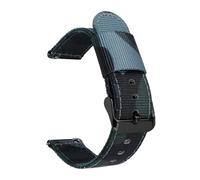 HELBAY Men's Camouflage Nylon Watch Strap 18mm 20mm 22mm 24mm Water Resistant, Watch Accessory,Camuflaje gris02,24 mm