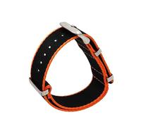 HELBAY Men's Nylon Canvas Watch Straps, 20mm 22mm, Water and Sweat Resistant,22 mm