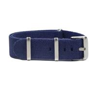 HELBAY Men's Nylon Watch Straps, 20mm/22mm, Replacement Watch Straps, Casual and Simple,Azul oscuro,20 mm
