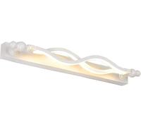 HELCEKOU Lámpara de Espejo LED - Lámpara de Pared Moderna y Ajustable con 3 Opciones de Color, diseño Impermeable para Uso en Interiores, iluminación Suave para aplicación de Maquillaje.