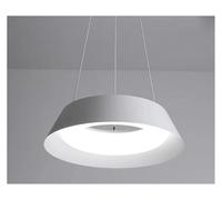 HELCEKOU Lámparas colgantes nórdicas modernas para decoración del hogar, lámparas de techo para restaurantes, lámparas de iluminación interior para villas (blanco frío, redondas de 50 cm)