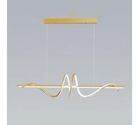 HELCEKOU Tira de Luces LED Colgantes para Interiores, Modernas, Regulables, Creativas y Sencillas, para iluminación de Techo, para Cocina, Isla, Bar, Dormitorio y Comedor.