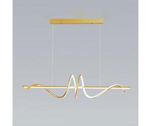 HELCEKOU Tira de Luces LED Colgantes para Interiores, Modernas, Regulables, Creativas y Sencillas, para iluminación de Techo, para Cocina, Isla, Bar, Dormitorio y Comedor.