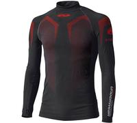 Held 3D Skin Warm Top Camiseta funcional, negro/rojo, Talla S