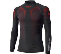 Held 3D Skin Warm Top Chaqueta funcional de las señoras, negro/rojo, Talla L
