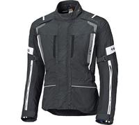 Held 4-Touring II Chaqueta textil de moto impermeable, negro-blanco, tamaño S para Hombres