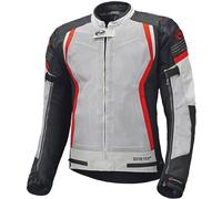 Held AeroSec Top Chaqueta Gore-Tex Motocycle Textil, gris-rojo, tamaño M para Hombres