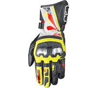 Held Akira RR Guantes de motocicleta, negro-blanco, tamaño 4XL para Hombres