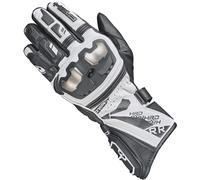 Held Akira RR Guantes de motocicleta, negro-blanco, tamaño XL para Hombres
