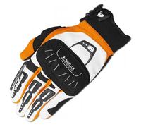 Held Backflip Guantes de Motocross, blanco-naranja, tamaño S para Hombres