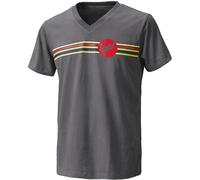 Held Be Heroic Camiseta, gris-rojo, tamaño L para Hombres