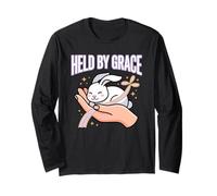 Held by Grace Christian Cita Fe Fiel Conejito Amante Manga Larga