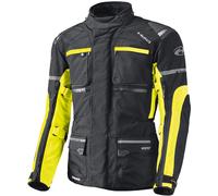 Held Carese II chaqueta textil de motocicleta para damas y hombres, negro-amarillo, tamaño S