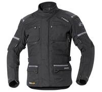 Held Carese II chaqueta textil de motocicleta para damas y hombres, negro, tamaño S
