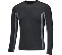 Held Cool Layer Camisa funcional de manga larga, negro-gris, tamaño S para Hombres