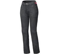 Held Crackerjane II Pantalones vaqueros de moto de mujeres, negro, tamaño 28