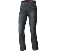 Held Crane Stretch Vaqueros de moto, negro, tamaño 33 para Hombres