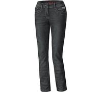Held Crane Vaqueros de moto para mujer, negro, tamaño 3XL