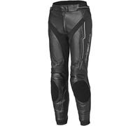 Held Debbie 3 Base Pantalones de cuero para moto para mujer, negro-blanco, tamaño 40