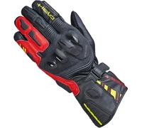 Held Evo-Thrux 3 Guantes de moto, Negro/Blanco/Rojo, Talla 10