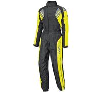 Held Flood Traje de lluvia de 1 pieza, negro-amarillo, tamaño L para Hombres