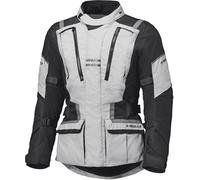 Held Hakuna Matata 3 Chaqueta textil de moto impermeable, Gris claro/negro, Talla M larga