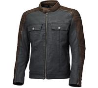 Held Jester 2 Chaqueta de moto cuero/textil, negro-marrón, tamaño M para Hombres