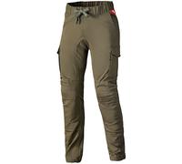 Held Jump Pantalones Textiles para Motocicletas, verde-marrón, tamaño M para Hombres