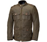 Held Lawrence Urban Chaqueta textil de moto encerada, marrón, tamaño L para Hombres