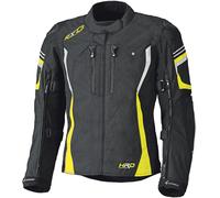 Held Luca Gore-Tex Chaqueta de moto, negro/amarillo neón, Talla XS