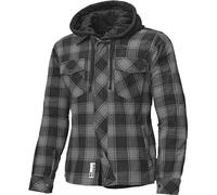 Held Lumberjack II Chaqueta textil para motocicletas, negro-gris, tamaño XL para Hombres
