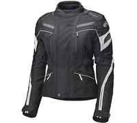 Held Lupo Chaqueta impermeable Mujer Motocycle Textil, negro-blanco, tamaño XL