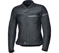 Held Midway Chaqueta de cuero de motocicleta, negro-gris, tamaño 64 para Hombres