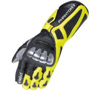 Held Phantom II Guantes de la motocicleta, negro-amarillo, tamaño S para Hombres