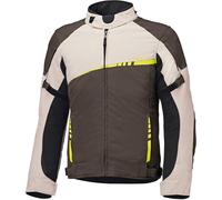 Held Renegade 2 Chaqueta textil de moto impermeable, marrón/arena, Talla XL