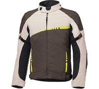 Held Renegade 2 Chaqueta textil de moto impermeable, marrón-beige, tamaño 3XL para Hombres