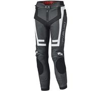Held Rocket 3.0 Pantalones de cuero de moto para mujer, negro-blanco, tamaño 40