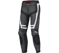 Held Rocket 3.0 Pantalones de cuero moto, Negro/Blanco, Talla 60