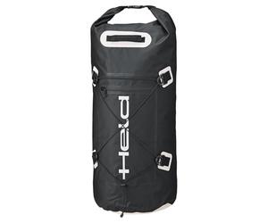 Held Roll-Bag 2 - Bolsa para Moto, 100% Impermeable y Resistente al Polvo, de Lona Fuerte, con impresión Reflectante y Cierre de Clic en Rollo, tamaño 90 L, Color Negro
