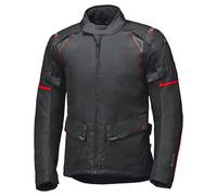 Held Savona ST chaqueta textil impermeable para motocicletas, negro-rojo, tamaño L para Hombres