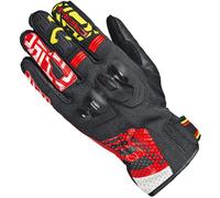 Held Sepang Guantes de moto, negro-blanco-rojo, tamaño L para Hombres