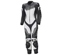 Held Slade II Traje de cuero de motocicleta para damas de 1 pieza, Negro/Blanco, Talla 40