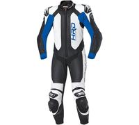 Held Slade Traje de cuero de una pieza de la motocicleta, negro-azul, tamaño 46 para Hombres